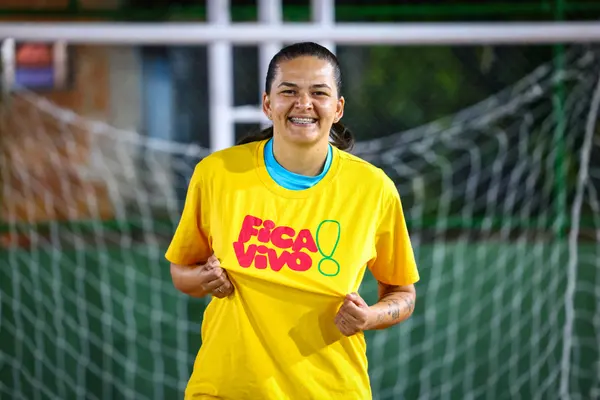 Atleta que passou pelo Fica Vivo!, do Governo de Minas, chega ao futsal feminino do Cruzeiro
