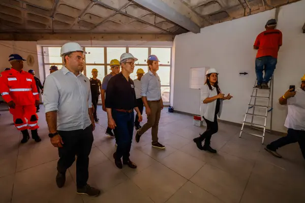 Governo de Minas vistoria obras do Hospital Regional de Governador Valadares, que avançam dentro do cronograma