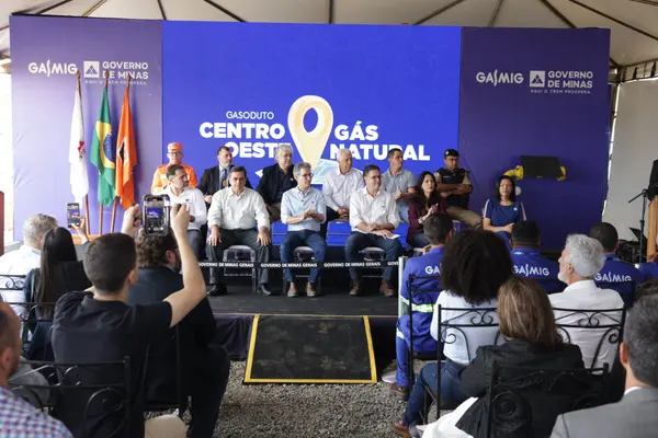 Governo de Minas inaugura Gasoduto Centro-Oeste, que marca a chegada de gás natural canalizado à região