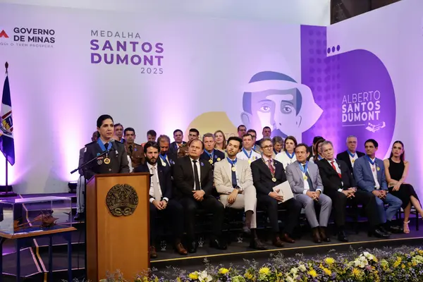 Governo de Minas entrega Medalha Santos Dumont a personalidades e instituições de destaque em 2025