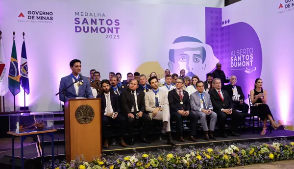 Governo de Minas entrega Medalha Santos Dumont a personalidades e instituições de destaque em 2025