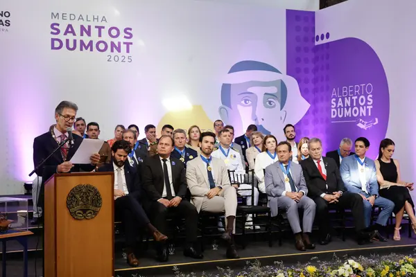 Governo de Minas entrega Medalha Santos Dumont a personalidades e instituições de destaque em 2025