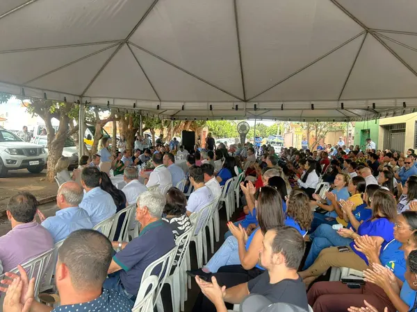 Inauguração do Samu em Pirajuba