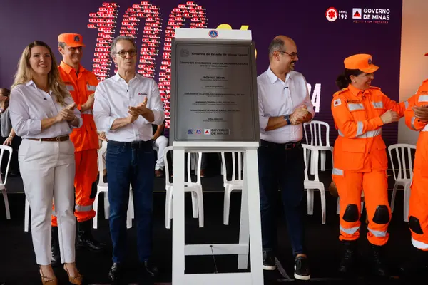 Governo de Minas inaugura nova sede do Corpo de Bombeiros em Uberaba e anuncia concurso para a corporação
