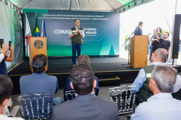 Governo de Minas entrega subestação da Cemig que beneficiará 50 mil moradores no Centro-Oeste do estado