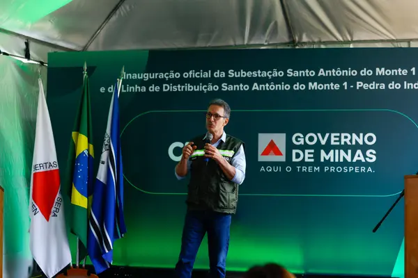 Governo de Minas entrega subestação da Cemig que beneficiará 50 mil moradores no Centro-Oeste do estado
