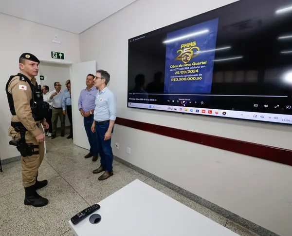Governo de Minas acompanha entregas da Saúde e Segurança no Centro-Oeste do estado