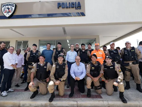 Governo de Minas acompanha entregas da Saúde e Segurança no Centro-Oeste do estado