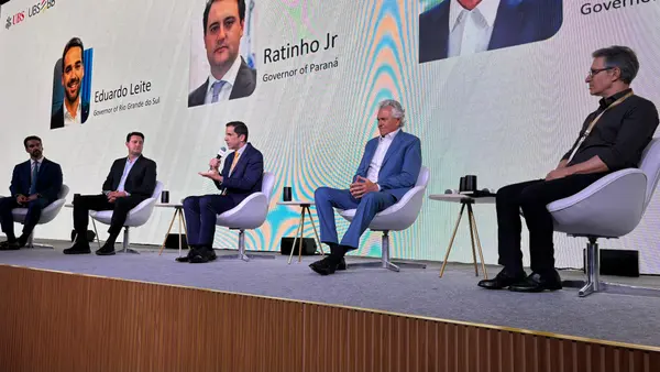 Governador destaca responsabilidade fiscal e transição energética em conferência internacional em São Paulo