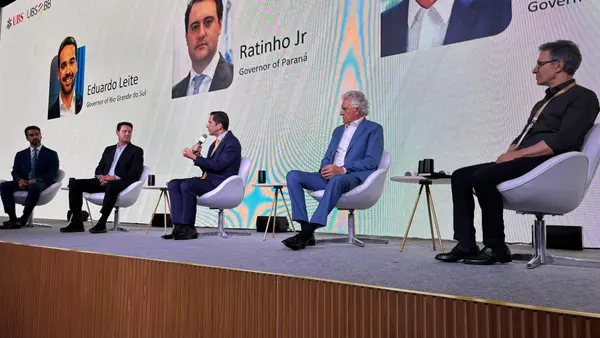 Governador destaca responsabilidade fiscal e transição energética em conferência internacional em São Paulo