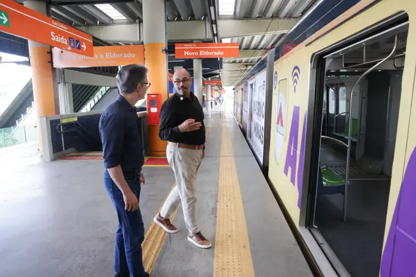 Governo de Minas inaugura estação Novo Eldorado do Metrô da RMBH