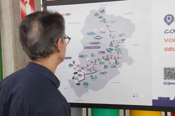 Governo de Minas inaugura estação Novo Eldorado do Metrô da RMBH