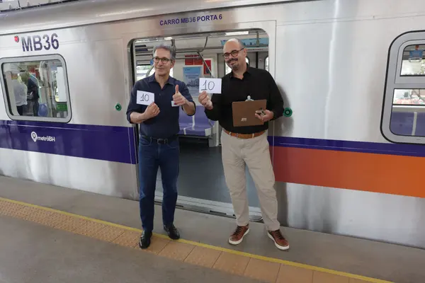Governo de Minas inaugura estação Novo Eldorado do Metrô da RMBH