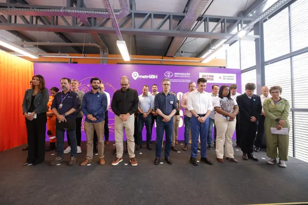 Governo de Minas inaugura estação Novo Eldorado do Metrô da RMBH