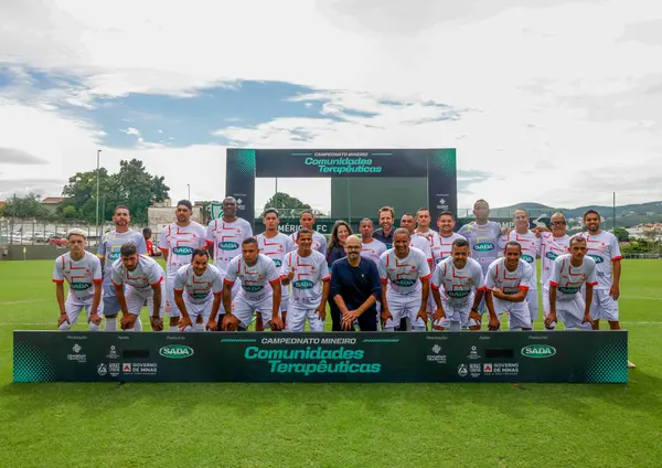 Governo do Estado lança 3º Campeonato Mineiro de Futebol das Comunidades Terapêuticas