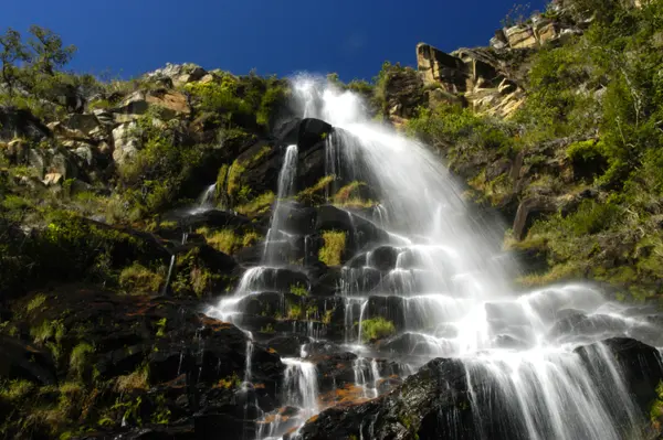 Cachoeira Farofa de Cima, no Parque Nacional da Serra do Cipó