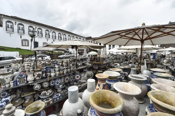 Feira de Pedra Sabão, em Ouro Preto