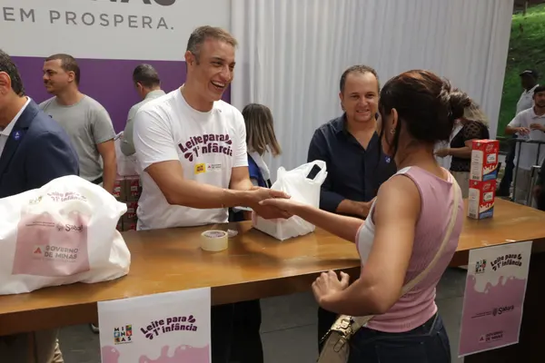 Governo de Minas expande Programa Leite para a Primeira Infância à Região Metropolitana de Belo Horizonte