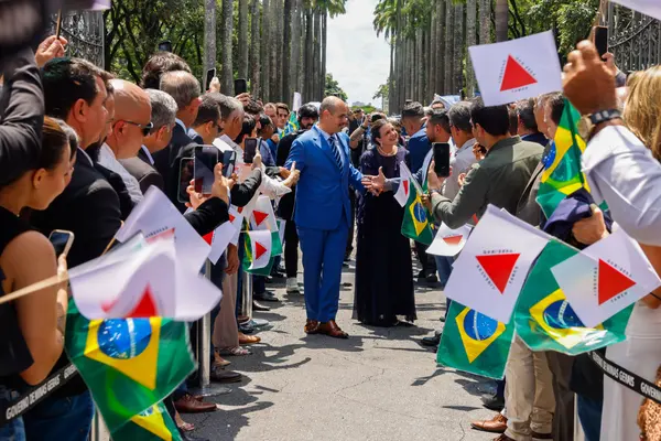 Governo de Minas realiza cerimônia de transmissão do cargo de governador de Romeu Zema para Mateus Simões