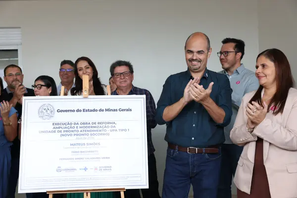 Governo de Minas vistoria obras da primeira Unidade de Pronto Atendimento de Coromandel