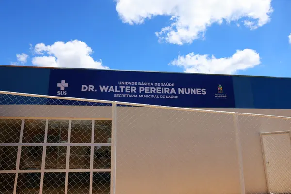Governo de Minas vistoria nova Unidade Básica de Saúde (UBS) de Patrocínio