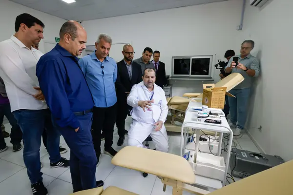 Governo de Minas vistoria novo posto da Hemominas no Vale do Aço e anuncia expansão da rede Colégio Tiradentes na região