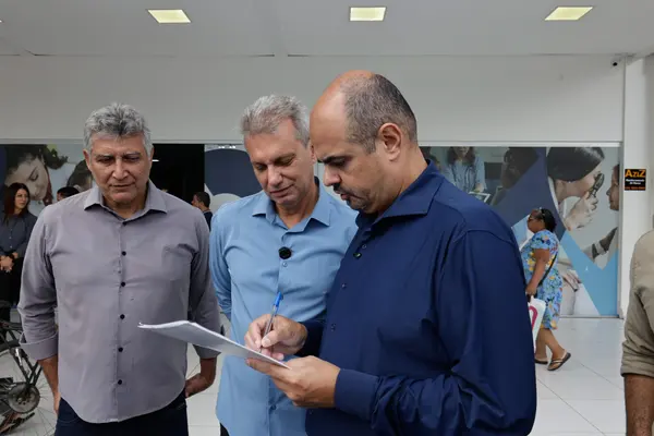 Governo de Minas vistoria novo posto da Hemominas no Vale do Aço e anuncia expansão da rede Colégio Tiradentes na região