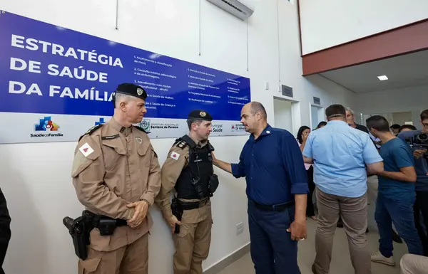 Governo de Minas entrega obras de Unidade Básica de Saúde em Santana do Paraíso