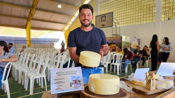 O produtor Francélio Fernandes Otoni.