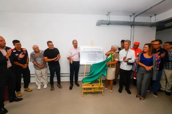 Governo de Minas inaugura Centro de Ensino, Pesquisa e Inovação em Lácteos da Epamig em Juiz de Fora