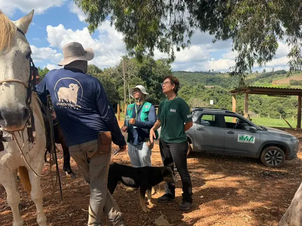 IMA vistoria 50 propriedades rurais em exercício simulado de gripe aviária