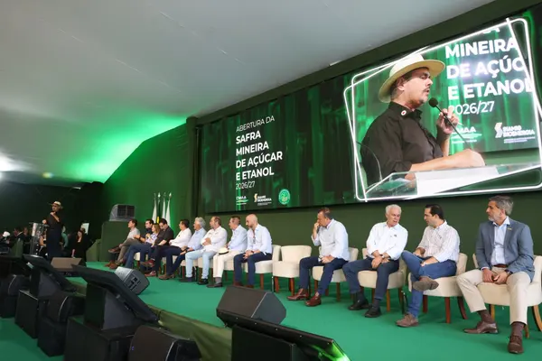 Governo de Minas anuncia R$ 350 milhões para gasoduto no Triângulo Mineiro na Abertura da Safra de Mineira de Açúcar e Álcool 2026/2027