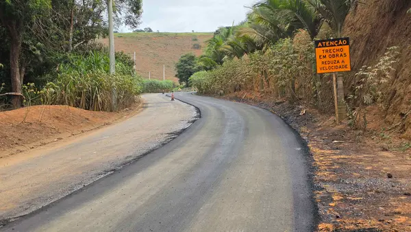 Governo de Minas vistoria obras de recuperação funcional da rodovia LMG-845, na Zona da Mata