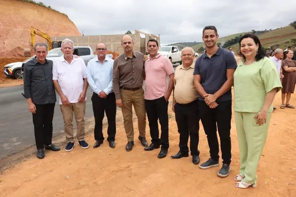 Governo de Minas vistoria obras de recuperação funcional da rodovia LMG-845, na Zona da Mata