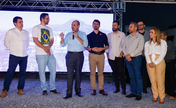 Governo de Minas vistoria obras de Unidade Básica de Saúde em Carmo do Rio Claro