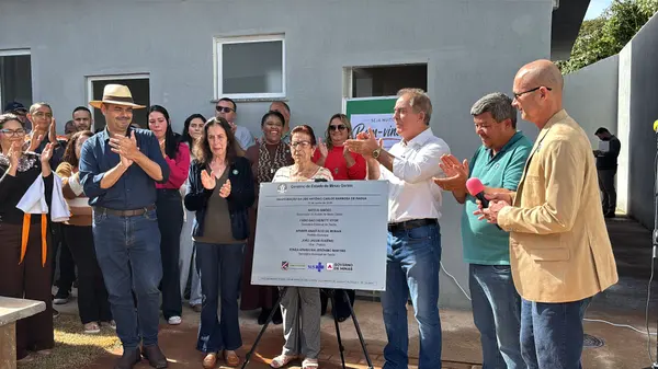 Governo de Minas entrega obras de Unidade Básica de Saúde em Cana Verde