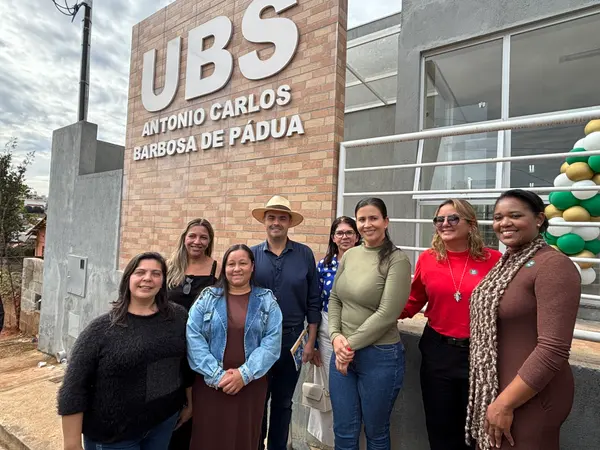 Governo de Minas entrega obras de Unidade Básica de Saúde em Cana Verde
