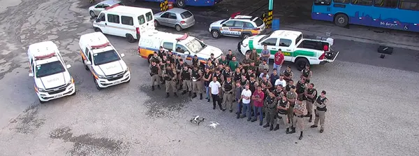 Ao menos quatro drones vão ser usados nas operações na capital durante o Carnaval 2019 