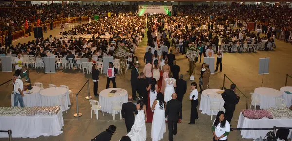 O Casamento Comunitário é uma das ações extrajudiciais e de cunho social da DPMG
