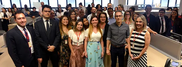 O governador conheceu de perto o trabalho feito pelo órgão de controle interno