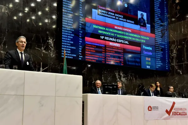Romeu Zema destacou a importância do Assembleia Fiscaliza na construção de políticas públicas que beneficiem o cidadão mineiro