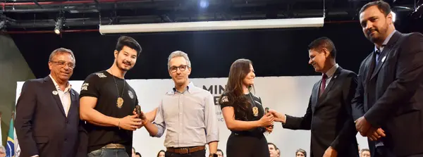 Durante a cerimônia de entrega de 207 novas viaturas, Romeu Zema reafirmou o compromisso de apoiar a Polícia Civil de Minas