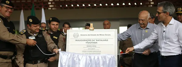 Governador inaugura batalhão da Polícia Militar para fortalecer combate à criminalidade no Triângulo