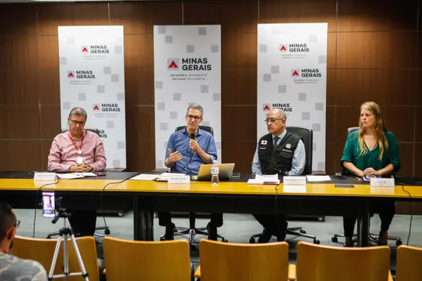 Romeu Zema e secretários esclarecem medidas e impactos  sobre o coronavírus em Minas Gerais