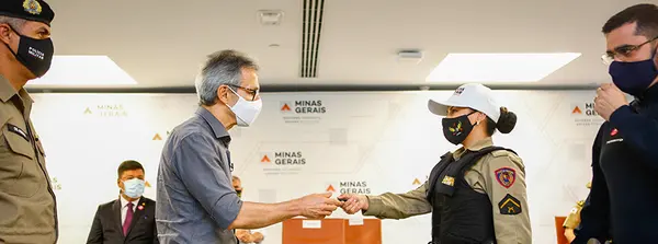 Romeu Zema entrega 645 viaturas para reforçar a segurança pública em municípios mineiros