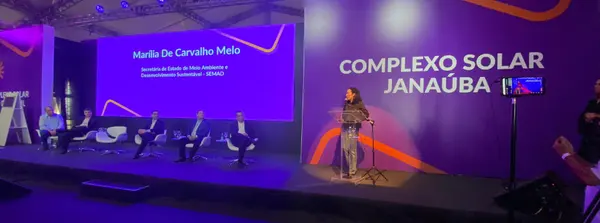 Minas inaugura maior parque de energia solar do Brasil, em Janaúba, no Norte do Estado