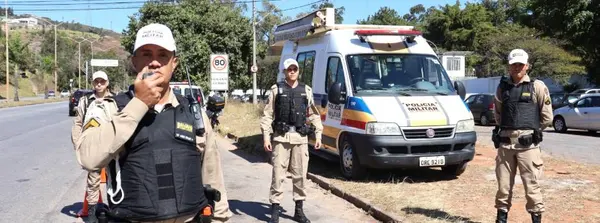 Operação Padroeira do Brasil registra redução de acidentes nas rodovias de Minas sob a responsabilidade da PMMG 