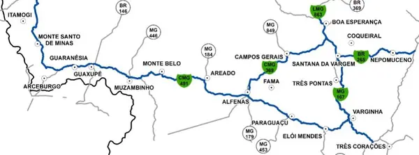 Governo de Minas autoriza concessionária a iniciar obras de melhoria em rodovias do lote Varginha-Furnas 