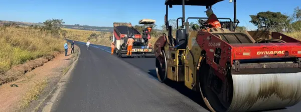 Obra de recuperação rodoviária entre Araxá e divisa com São Paulo está com 90% dos serviços concluídos