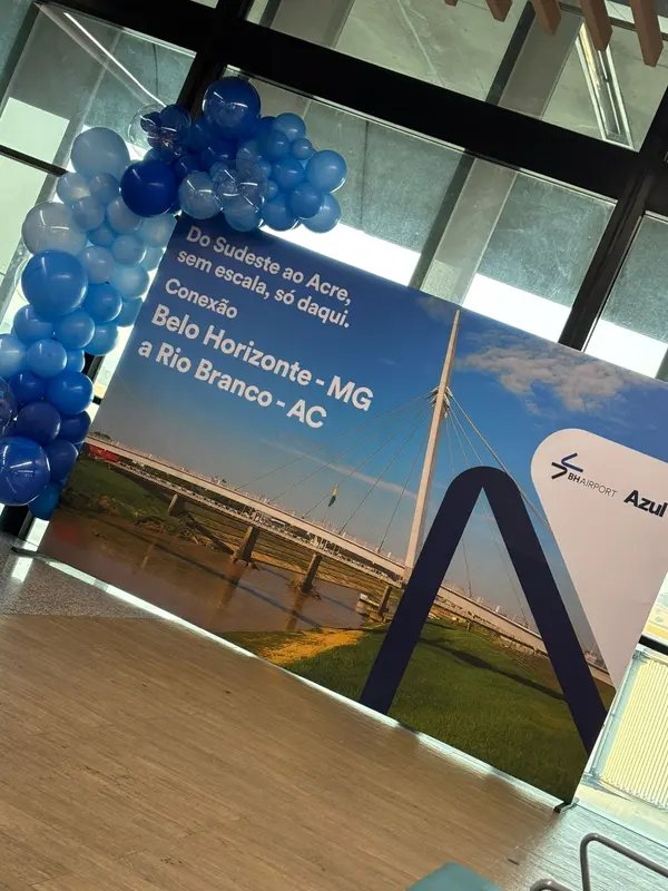Com apoio do Governo de Minas, Azul amplia oferta de voos para capitais partindo do Aeroporto Internacional de Belo Horizonte